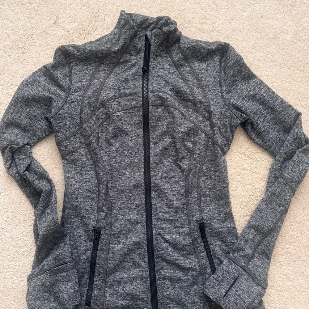 Lululemon Heathered Gray Define Jacket - Picture 2 of 6